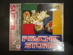 PCE Works PSYCHIC STORM for TurboGrafx/ PC Engine CD/ Analogue Duo/ Polymega