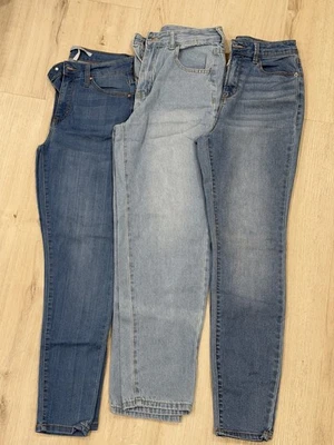 Jeans para mujer talla 4/5 (3 pares) sin límites / rosa celebridad / Shein  Foto 1 de 4