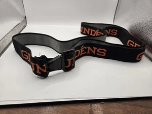 Verstellbarer Grundens Gürtel schwarz und orange. - Bild 1 von 7