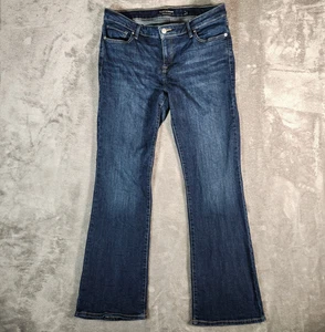 Lucky Brand Jeans Women's 35X31 (Tag 14/32) Blue Lolita Boot Cotton Blend Zip - Picture 1 of 18