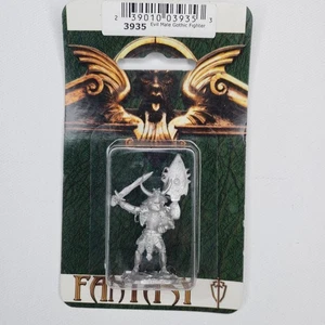 RAFM 3935 Evil Male Gothic Fighter (1) Metal Fantasy Minis NIB OOP - Picture 1 of 4