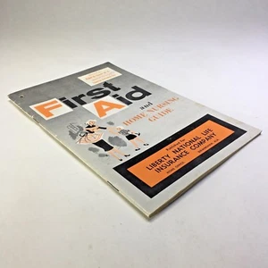 First Aid And Home Nursing Guide Liberty National Life Insurance Booklet 1950s - Picture 1 of 12