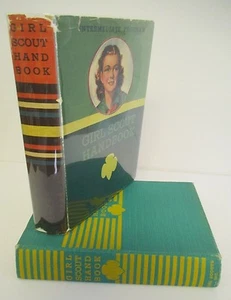 GIRL SCOUT HANDBOOK, Intermediate Program, 1940 in DJ - Picture 1 of 5