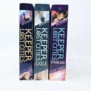 Keeper of the Lost Cities Trilogy Books 1-3 Like New Condition 2013 1st PB Ed. - Imagen 1 de 9