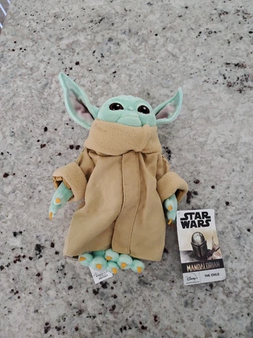 The Child Grogu Doll Star Wars Mandalorian Plush Disney Store 11” Cover