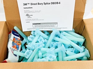 (100) 3M Direct Bury Splice Kit DBO/B-6 , 18-10 AWG 600V - Picture 1 of 3