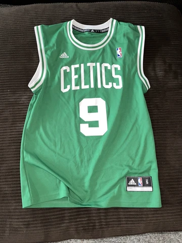 Boston Celtics Green Basketball Jersey #9 Rondo Size S Cover