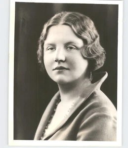 PRINCESA JULIANA de los Países Bajos RETRATO REAL Vintage 1939 Foto de Prensa - Imagen 1 de 2