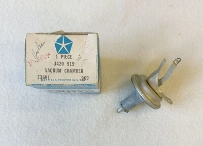 Новый из старых запасов MoPar 1969-70 B & E корпус 440 упаковка из шести двухточечных распределителей вакуумного управления - Изображение 1 из 4