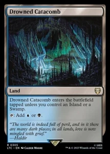 MTG - DROWNED CATACOMB - Lord of the Rings Co (R) - Picture 1 of 1