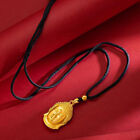 Buddha Head Necklace Amulet Adjustible Pendant Tathagata Buddha Clavicle Chain