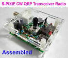 Assembled S-PIXIE CW QRP Ham Amateur Shortwave Radio Transceiver 7.023/7.030 Mhz