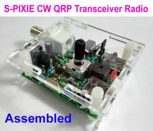 Zmontowany krótkofalowy nadajnik-odbiornik radiowy S-PIXIE CW QRP Ham 7,023/7,030 Mhz - Zdjęcie 1 z 6