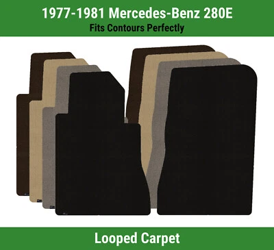 Alfombrillas Lloyd Classic Loop Front File para Mercedes-Benz 280E 1977-1981  Foto 1 de 4