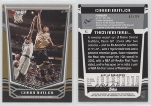 2008-09 Topps Tip-Off Gold /99 Caron Butler #5