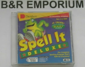 Spell It Deluxe (Ages 6 to adult) - (1999 Davidson & Associates) - Used 2-CD-ROM - Imagen 1 de 3