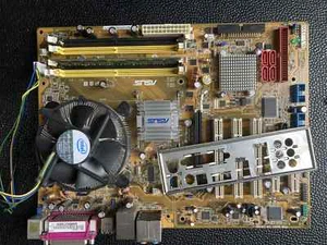 ASUS P5B-VM REV 1.03G LGA 775 ATX Intel Motherboard tested good - Afbeelding 1 van 1