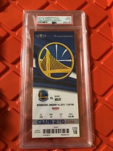 LeBRON JAMES Youngest to 20,000 Points FULL Ticket 2013, PSA 10 GEM MINT, POP 5! - Picture 1 of 3