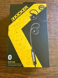 KICKER 黑色耳机| eBay