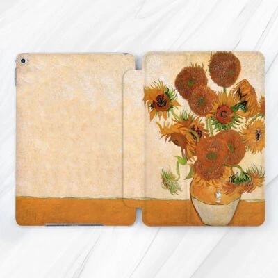 Van Gogh Sunflowers Aesthetic Case For iPad 10.2 Air 3 4 5 Pro 9.7 11 12.9 Mini - Image 1 of 4