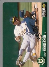 1996 Collector's Choice #240 Rickey Henderson Oakland Athletics