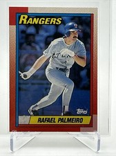 1990 Topps Rafael Palmeiro Baseball Card #755 Mint FREE SHIPPING
