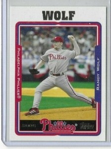 2005 Topps #11 Randy Wolf Philadelphia Phillies