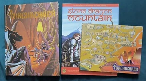 Torchbearer Hardcover HC RPG Book + GM Screen + Stone Dragon Mountain supplement - Picture 1 of 11