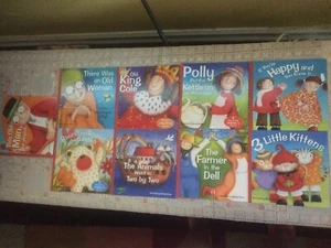 9 Easy reader rhyme book set for kids like new. Illustrated By Wendy Straw. - Bild 1 von 6