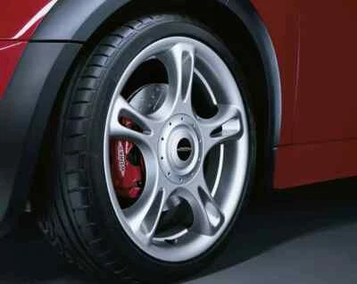 NEW MINI R55 R56 R57 R58 JCW ALLOY WHEEL RIM CENTRE HUB CAP BLACK 36136779555 - Image 1 of 4