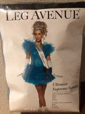 Leg Avenue Ultimate Supreme Sweetie Costume Sexy HALLOWEEN Adult Sz XS 3 pc Set - Image 1 of 3