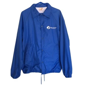 Vintage Womens Girl Scouts San Gorgonio Council Blue Jacket Size Large - Picture 1 of 5