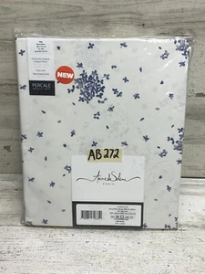Anne De Solene Paris Marquise Collection King Fitted Sheet Blue New - Picture 1 of 5