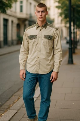 RealTree Mens 2-XL Long Sleeve Camo Shirt Brown Camouflage Hunting Outdoors - Image 1 of 4