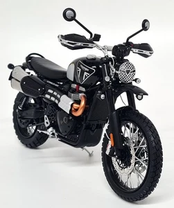Corgi 1/12 Triumph Scrambler 1200 Bond Edition 007 Diecast Model Motorbike - Picture 1 of 10