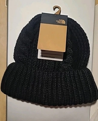 Mega gorro para mujer The North Face talla única negro nuevo Foto 1 de 4
