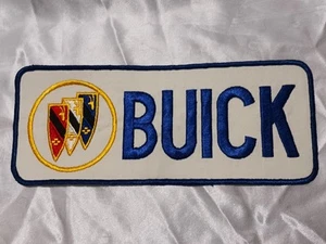 Vintage Embroidered Buick Emblem 10" X 4" Large Sew On Patch - Picture 1 of 4