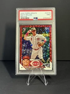 Aggiornamento Topps 2023 Red Foil RC #US199 Matt McLain Reds PSA 9 COME NUOVO /199 - Foto 1 di 2