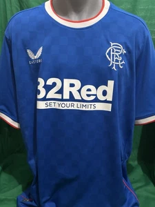 Rangers Home Shirt 2022/23 3X-Large Official Castore Rare - Picture 1 of 8
