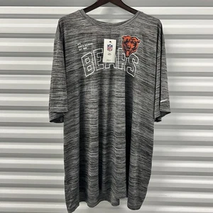 Nike Herren 4XL Chicago Bears Performance T-Shirt Grau Dri Fit Neu - Bild 1 von 7