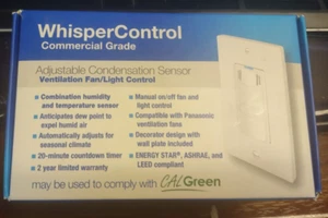 Panasonic WhisperControl FV-WCCS2-W Adjustable Condensation Sensor, White - Picture 1 of 3