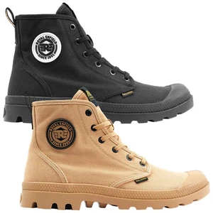 Botas Palladium Pampa Interceptor con cordones al tobillo de lona para hombre y mujer talla - Imagen 1 de 9