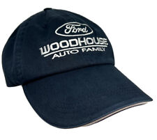 Woodhouse Ford Hat Cap Strap Back Navy Blue Falcon Cotton Car Dealership Mens