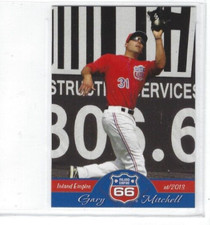 2013 Inland Empire 66ers (Class A-Los Angeles Angels) Gary Mitchell