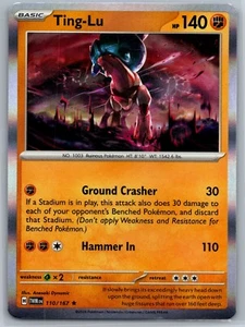 NM Ting-Lu 110/167 Holo Rare Twilight Masquerade Pokemon 2024 - Picture 1 of 2