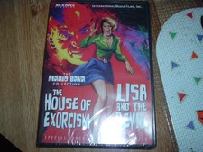 THE HOUSE OF EXORCISM LISA AND THE DEVIL DVD MARIO BAVA HORROR HAPPY HALLOWEEN
