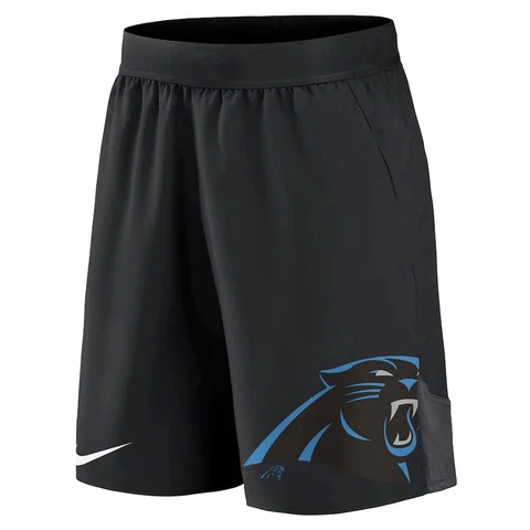 Carolina Panthers Nike Stretch Performance Shorts Men's NFL Training Dri-FIT New Cover