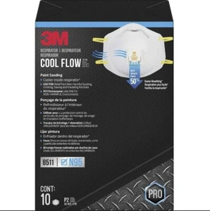 Cool Flow Beatmungsgerät Schleifmasken - 10er-Pack - Bild 1 von 1