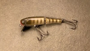 Vintage Paw Pfote Antik Gelenk Holz Angelköder - Bild 1 von 10