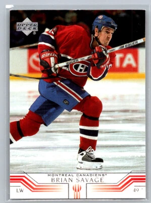 # 94 Brian Savage Montreal Canadiens 2001-02 Upper Deck - Image 1 of 2